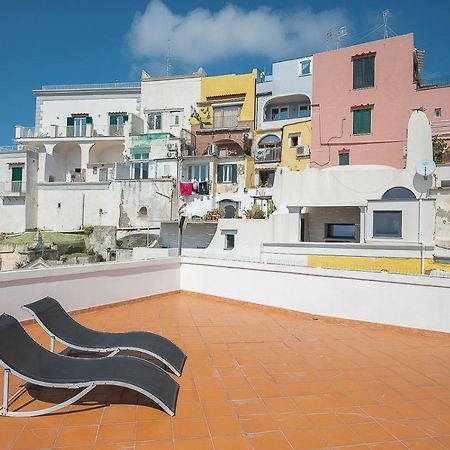 La Procidana House - Corricella Exlusive Terrace Villa Luaran gambar