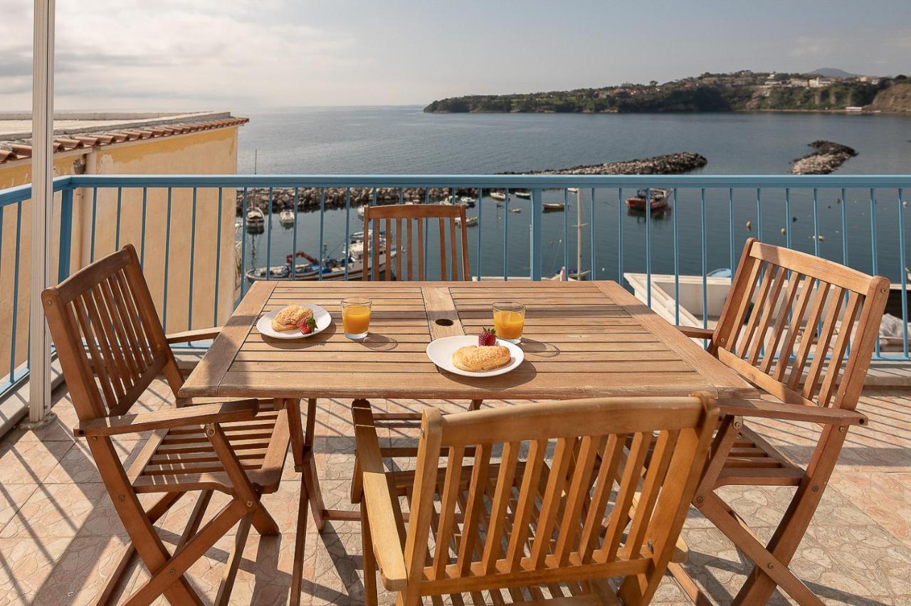La Procidana House - Corricella Exlusive Terrace Villa Luaran gambar